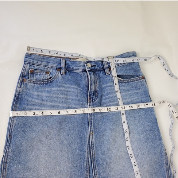 GAP Cotton Jean Skirt 100% Cotton NWOT Sz 6 - Picture 3 of 5